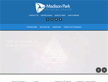 Tablet Screenshot of madisonparkchurch.com